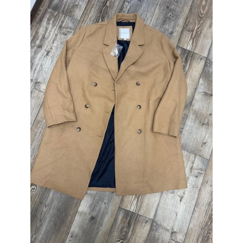 Wool blend coat